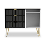 Harlow 3 Drawer TV Unit from Roseland Furniture