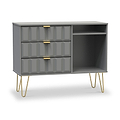 Harlow 3 Drawer TV Unit from Roseland Furniture