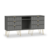 Harlow 6 Drawer Sideboard from Roseland Furniture
