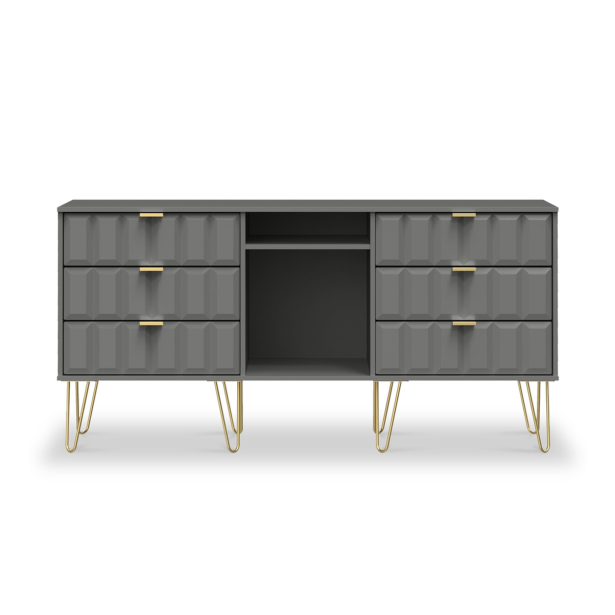 Harlow 6 Drawer Sideboard from Roseland Furniture