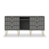 Harlow 6 Drawer Sideboard from Roseland Furniture