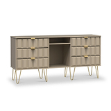 Harlow 6 Drawer Sideboard from Roseland Furniture