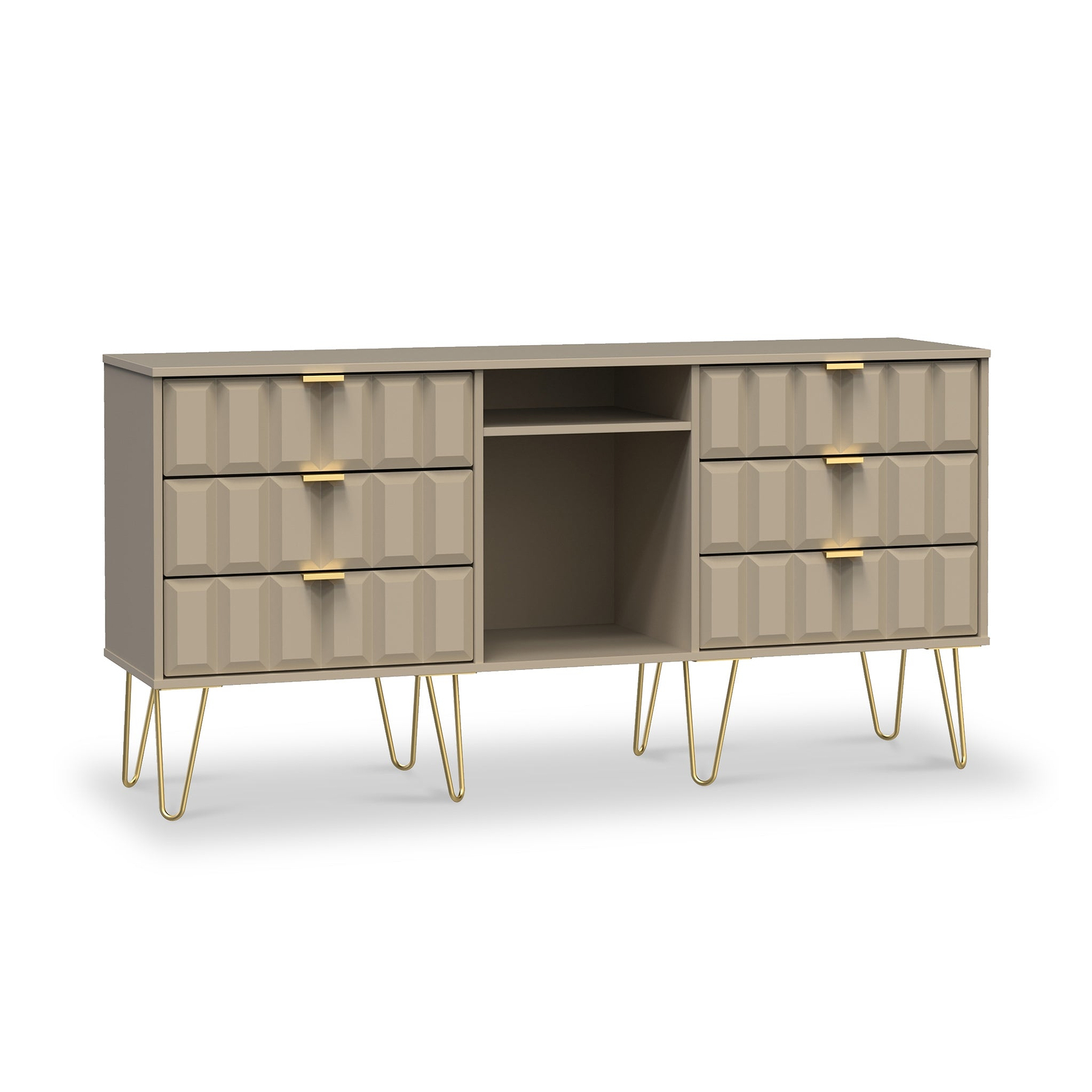 Harlow 6 Drawer Sideboard from Roseland Furniture