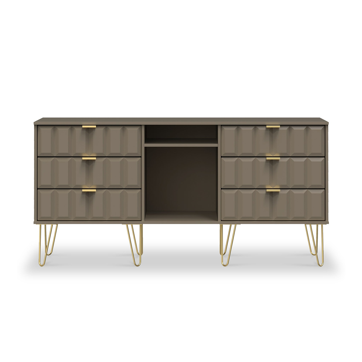 Harlow 6 Drawer Sideboard from Roseland Furniture