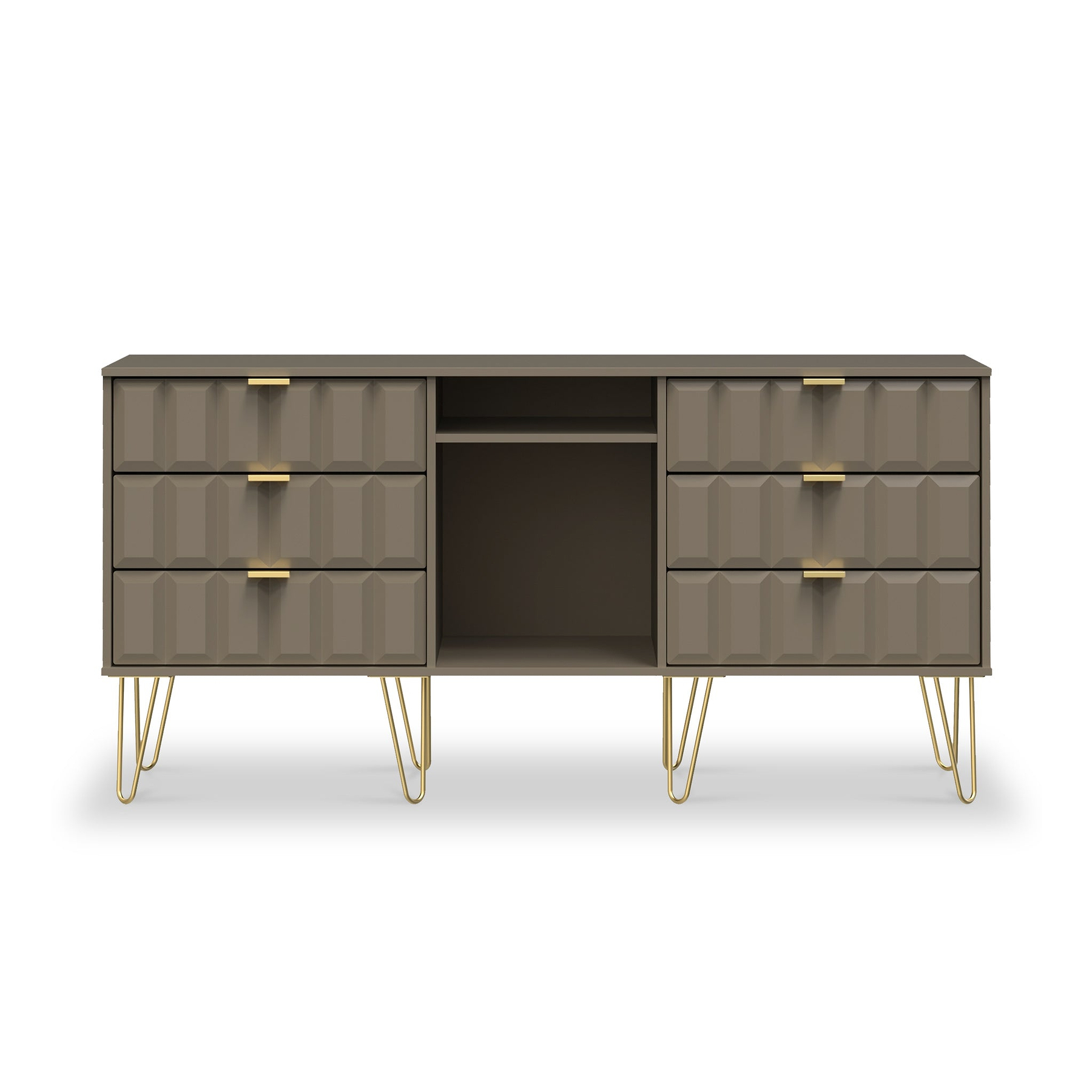 Harlow 6 Drawer Sideboard from Roseland Furniture