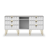 Harlow 6 Drawer Sideboard from Roseland Furniture