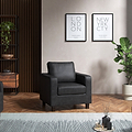 Cullen Faux Leather Armchair from Roseland Furniture