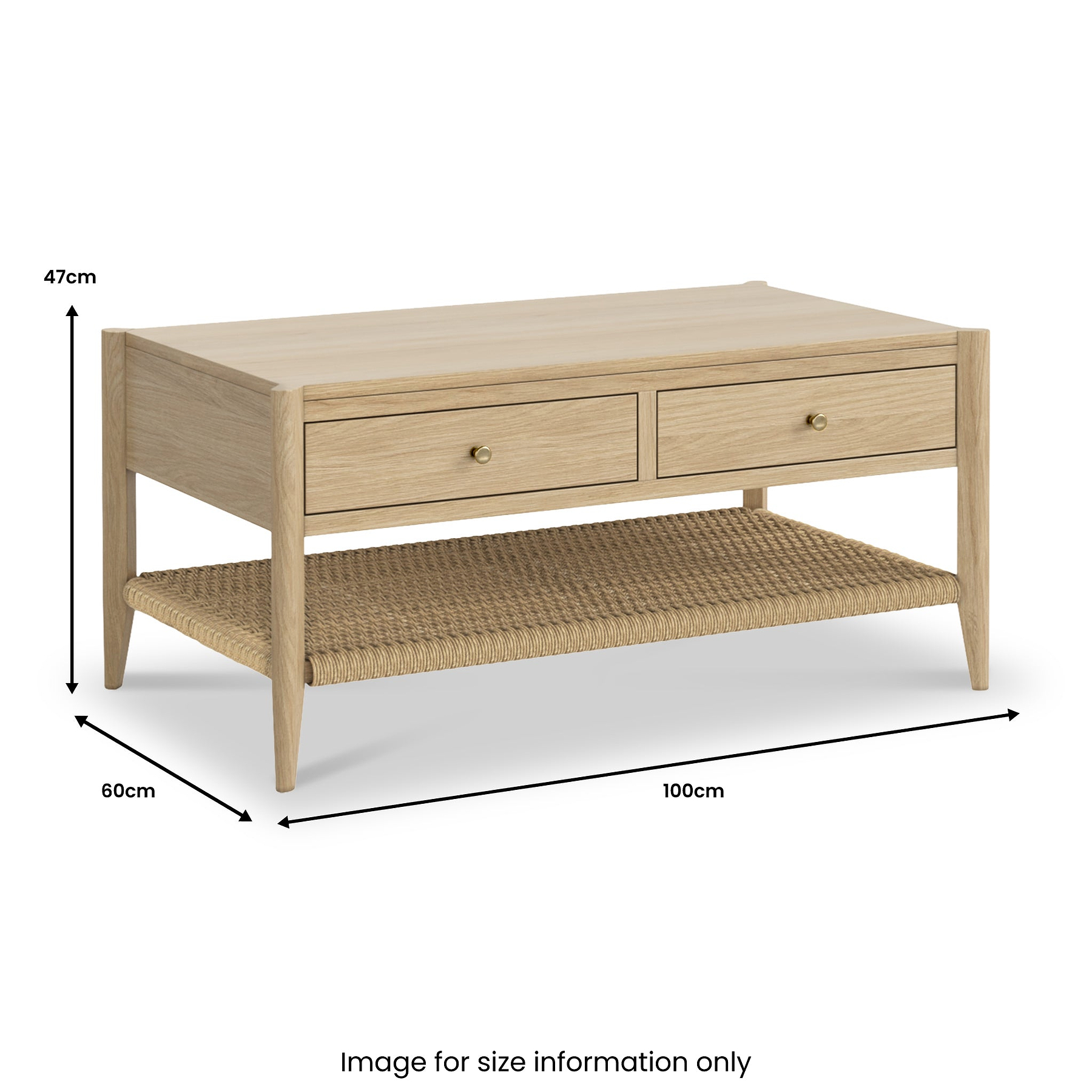 Harborough Oak Coffee Table from Roseland Furniture