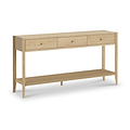 Harborough Oak 145cm Console Table from Roseland Furniture