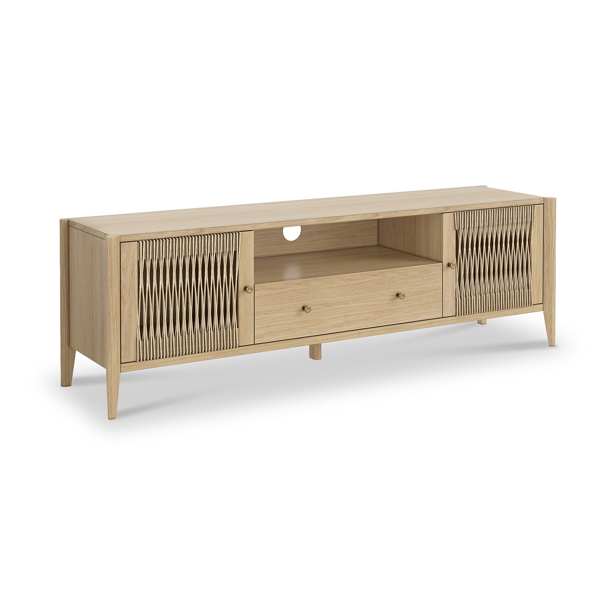 Harborough Oak 160cm TV Unit from Roseland Furniture