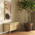 Harborough Oak Storage Bench from Roseland Furniture