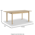 Harborough Oak 140-190cm Extendable Dining Table from Roseland Furniture