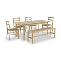 Harborough Oak 180-230cm Extendable Dining Table from Roseland Furniture