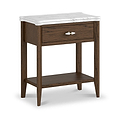 Hawthorne Dark Oak Side Table from Roseland Furniture