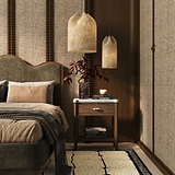 Hawthorne Dark Oak Side Table from Roseland Furniture