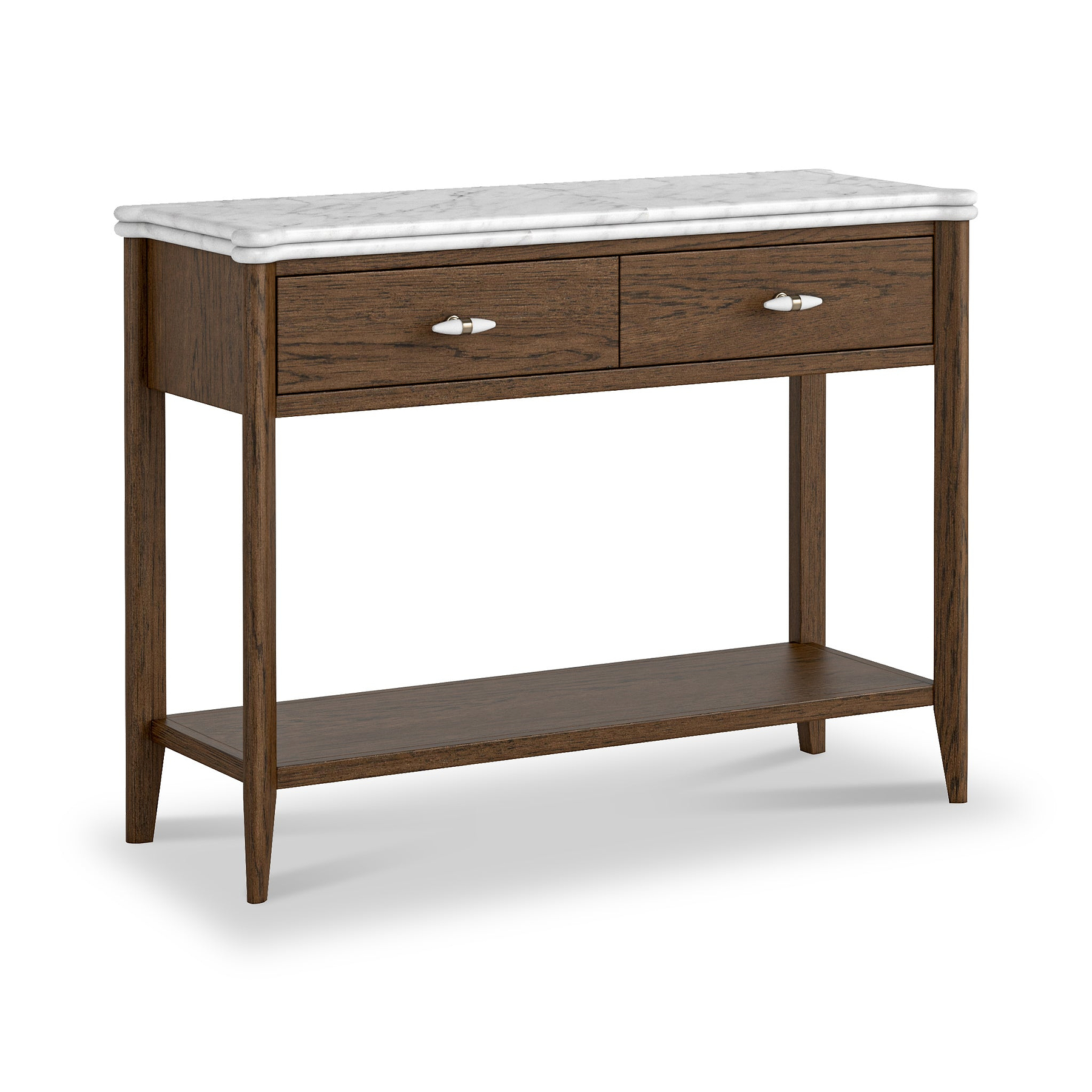 Hawthorne Dark Oak Console Table from Roseland Furniture