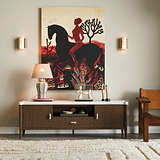 Hawthorne Dark Oak TV Unit from Roseland Furniture