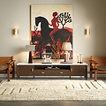 Hawthorne Dark Oak TV Unit from Roseland Furniture