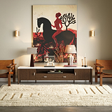 Hawthorne Dark Oak TV Unit from Roseland Furniture