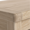 Portland Washed Oak Coffee Table washed oak close up from Roseland Furniture