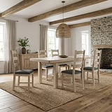 Portland Washed Oak Dining Chair