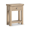 Portland Washed Oak Telephone Table from Roseland Furniture