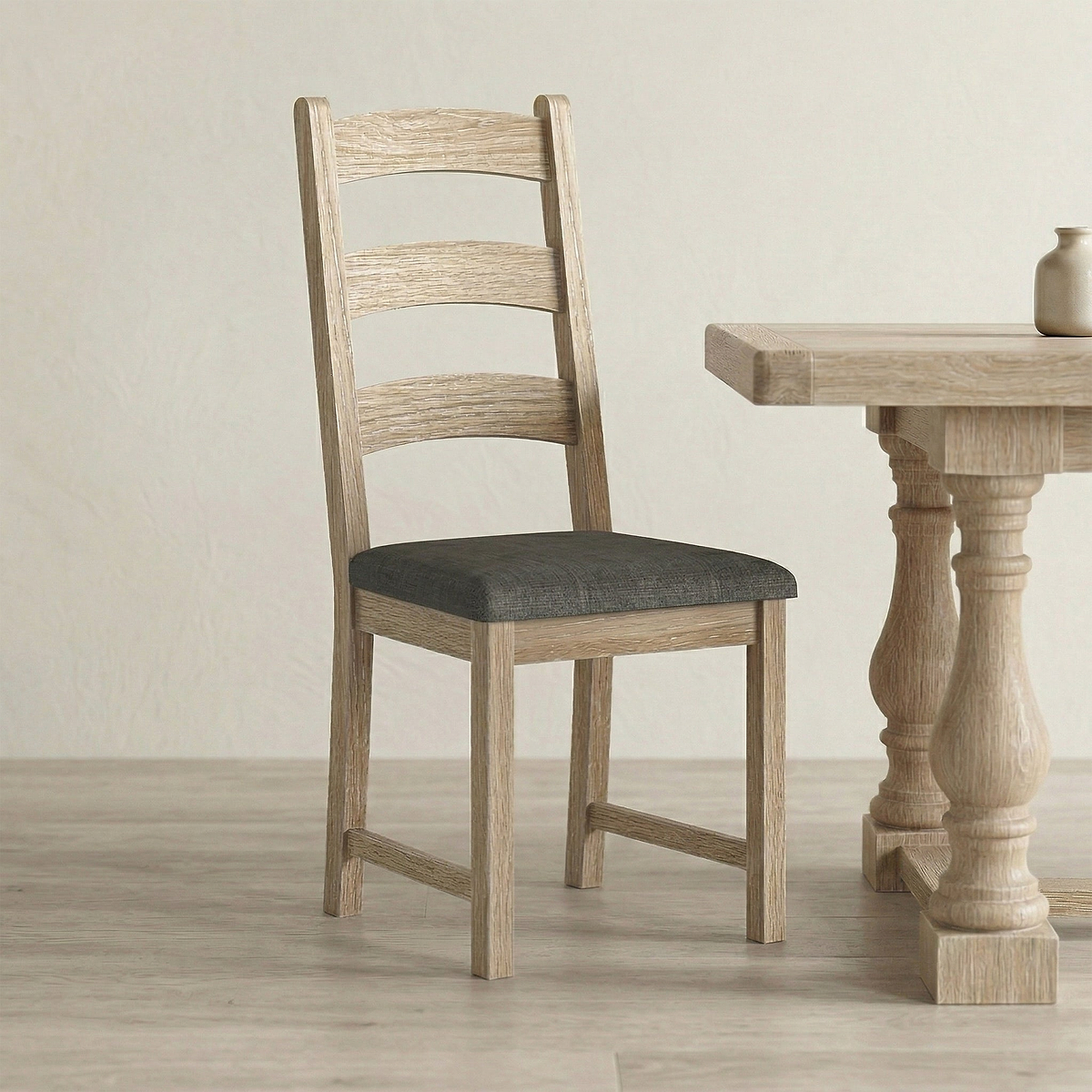 Portland Washed Oak Dining Chair