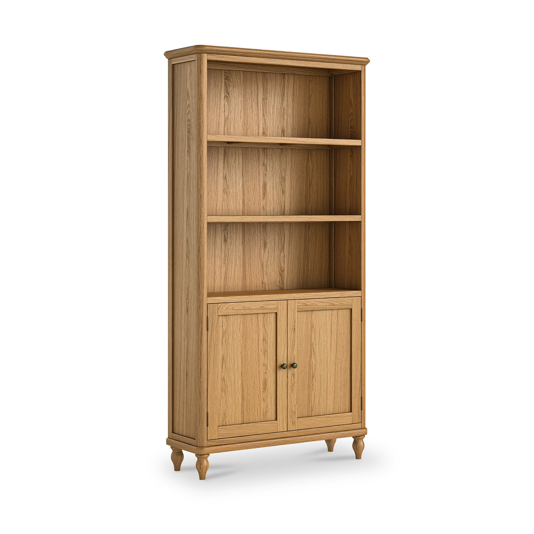 Alderley Oak Large Bookcase from Roseland Furniture