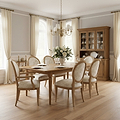 Alderley Oak 180-230cm Extendable Dining Table from Roseland Furniture