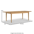 Alderley Oak 180-230cm Extendable Dining Table from Roseland Furniture