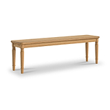 Alderley Oak 150cm Dining Bench from Roseland Furniture