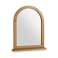 Alderley Oak Framed Arch Dressing Table Mirror from Roseland Furniture