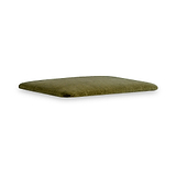 Alderley Oak Dressing Table Stool Green Cushion from Roseland Furniture