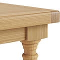 Portland Oak 140-185cm Extending Trestle Dining Table from Roseland Furniture