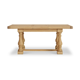 Portland Oak 140-185cm Extending Trestle Dining Table from Roseland Furniture