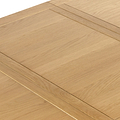 Portland Oak 200-245cm Ext Trestle Dining Table from Roseland Furniture