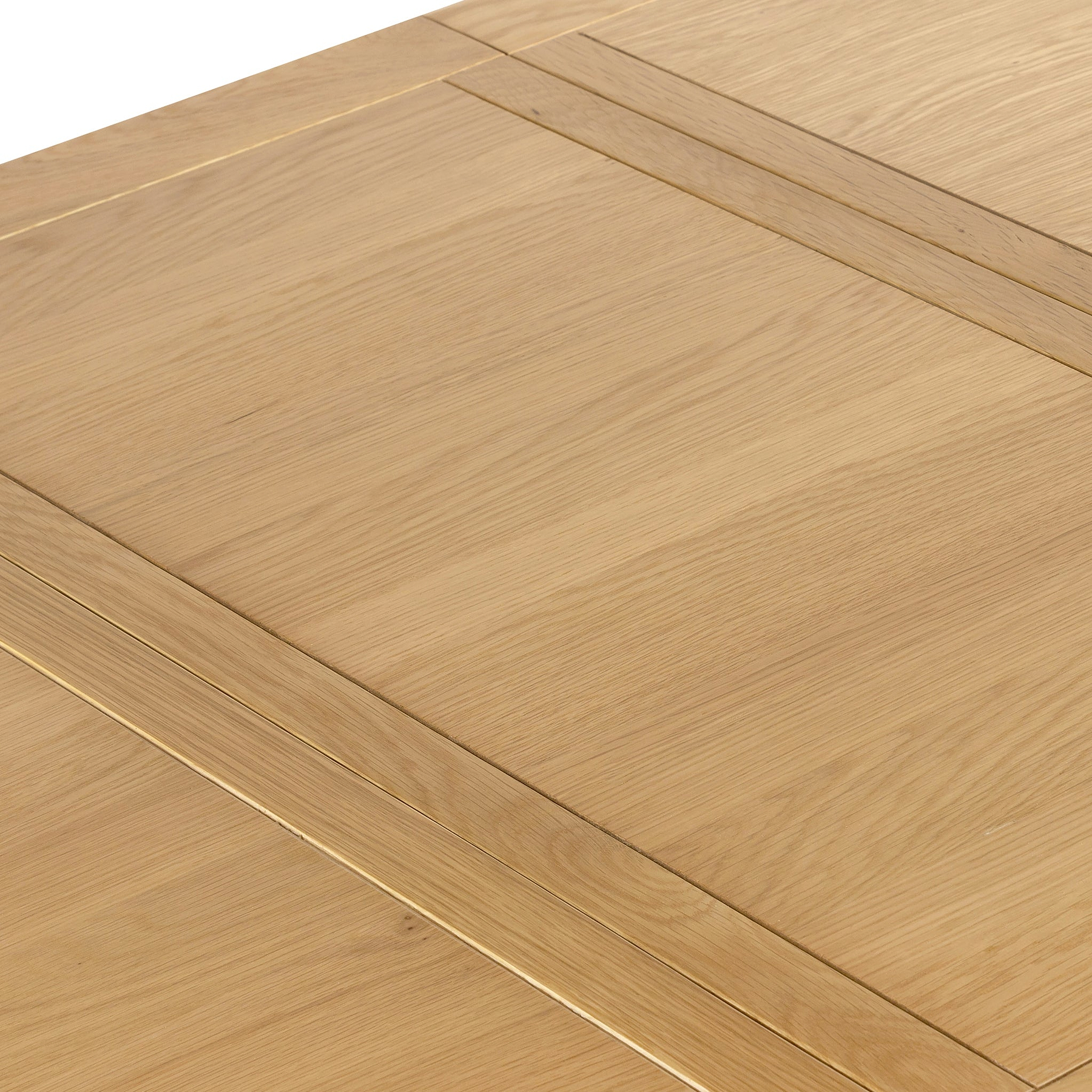 Portland Oak 200-245cm Ext Trestle Dining Table from Roseland Furniture