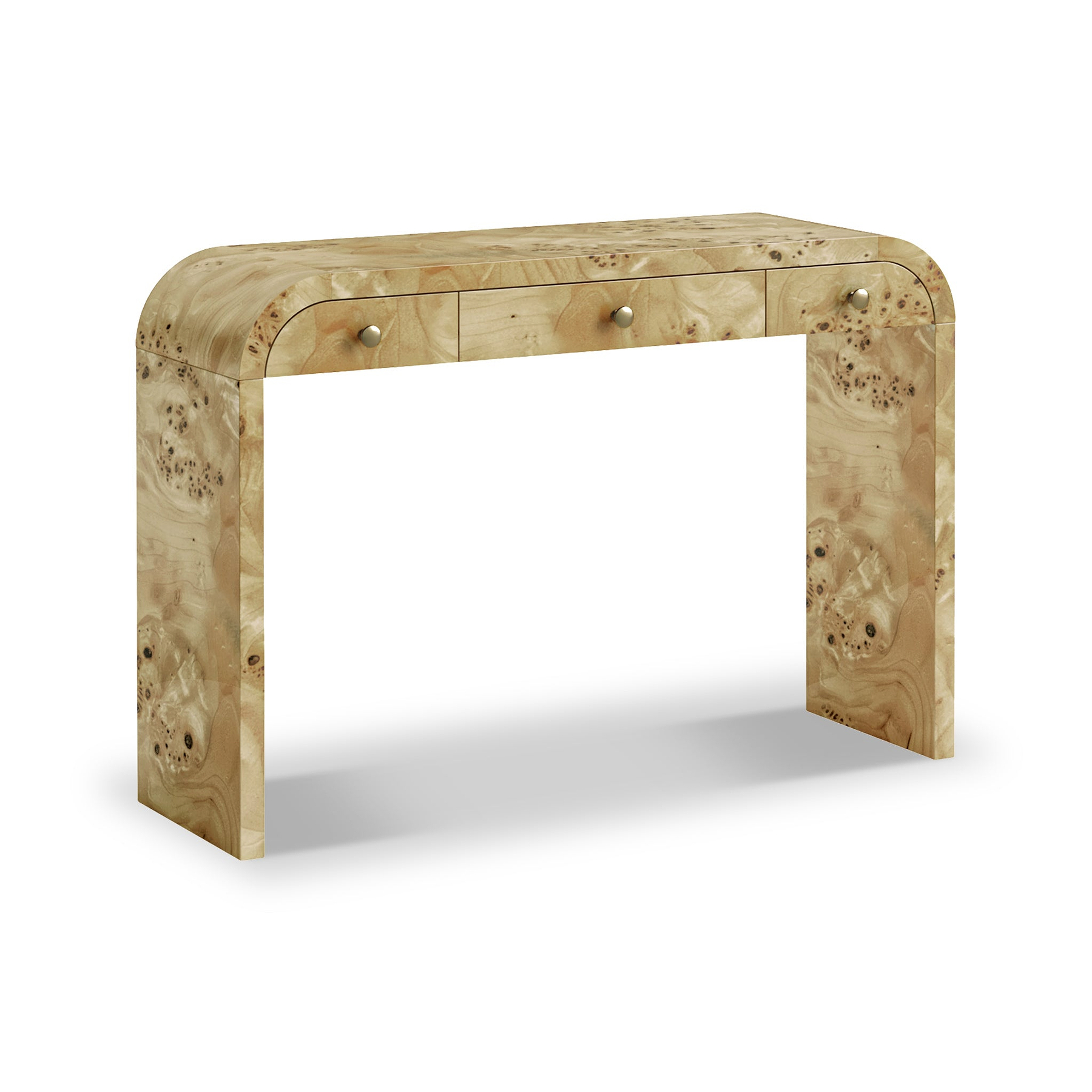 Calder Burl Console Table Light from Roseland Furniture