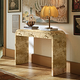 Calder Burl Console Table Light from Roseland Furniture