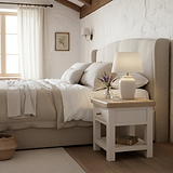 Belmont 1 Drawer Lamp Table from Roseland Furniture