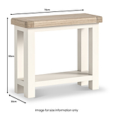 Belmont Sofa Side Table from Roseland Furniture