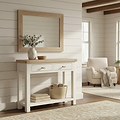 Belmont 2 Drawer Console Table from Roseland Furniture