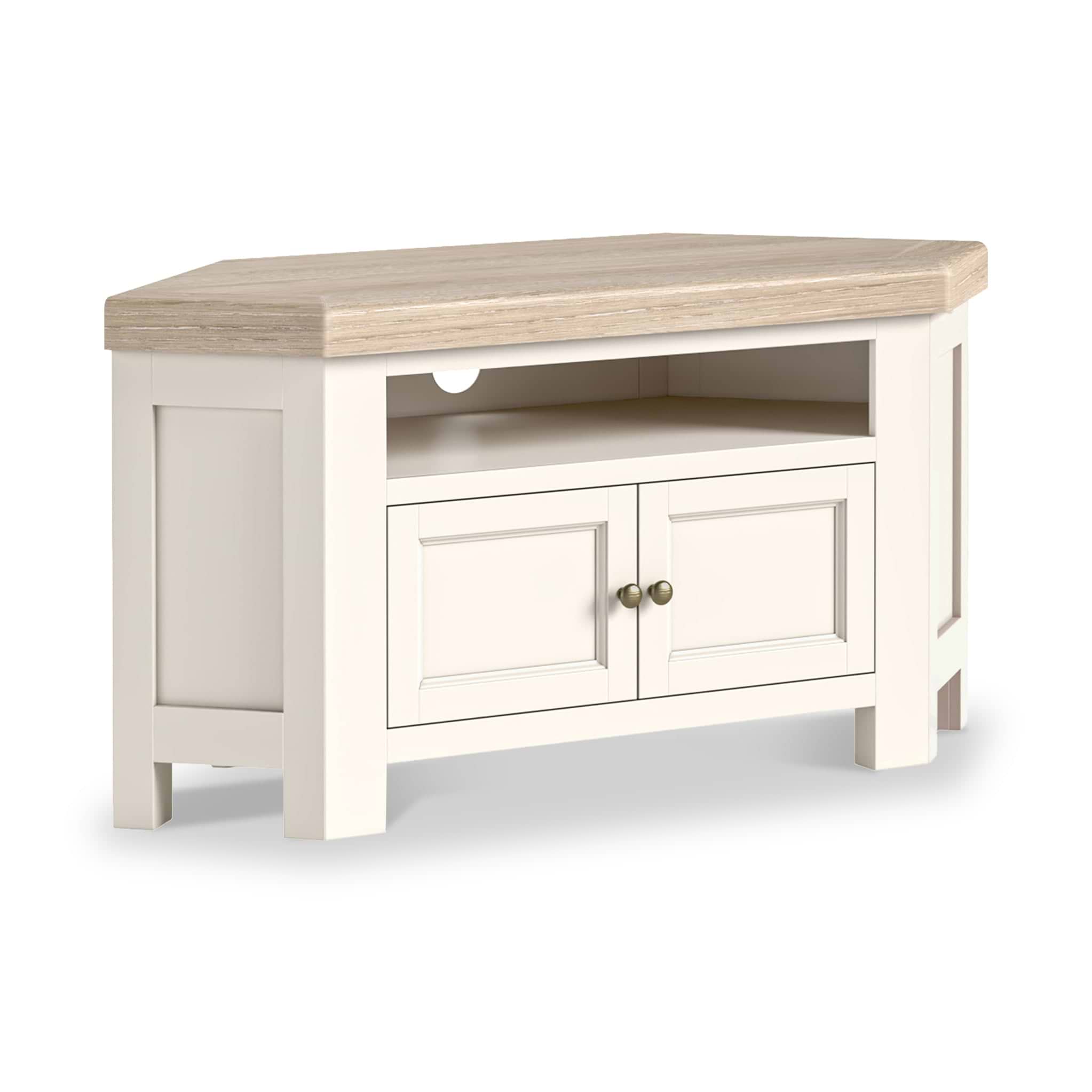 Belmont Corner TV Unit from Roseland Furniture