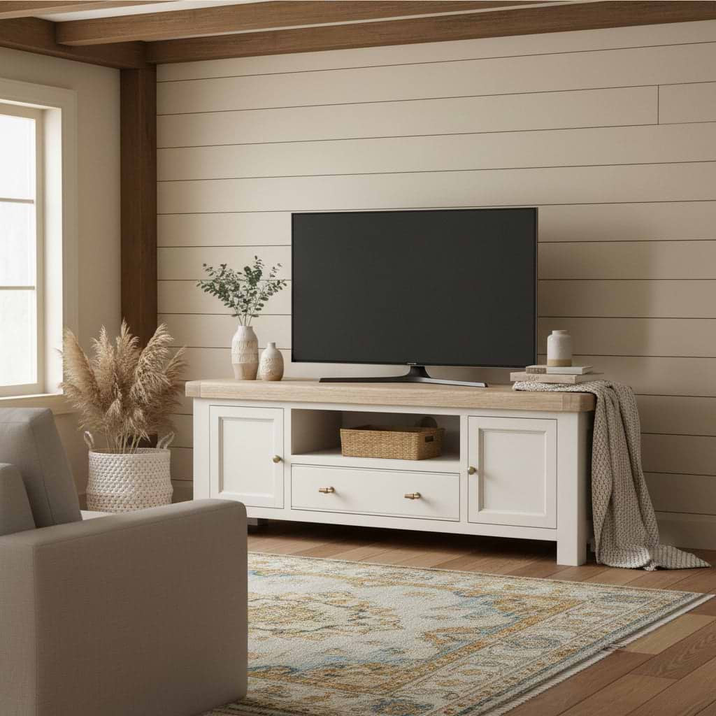 Belmont 160cm Large TV Unit from Roseland Furniture