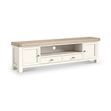 Belmont 210cm Large TV Unit from Roseland Furniture