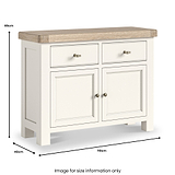 Belmont Small Sideboard from Roseland Furniture