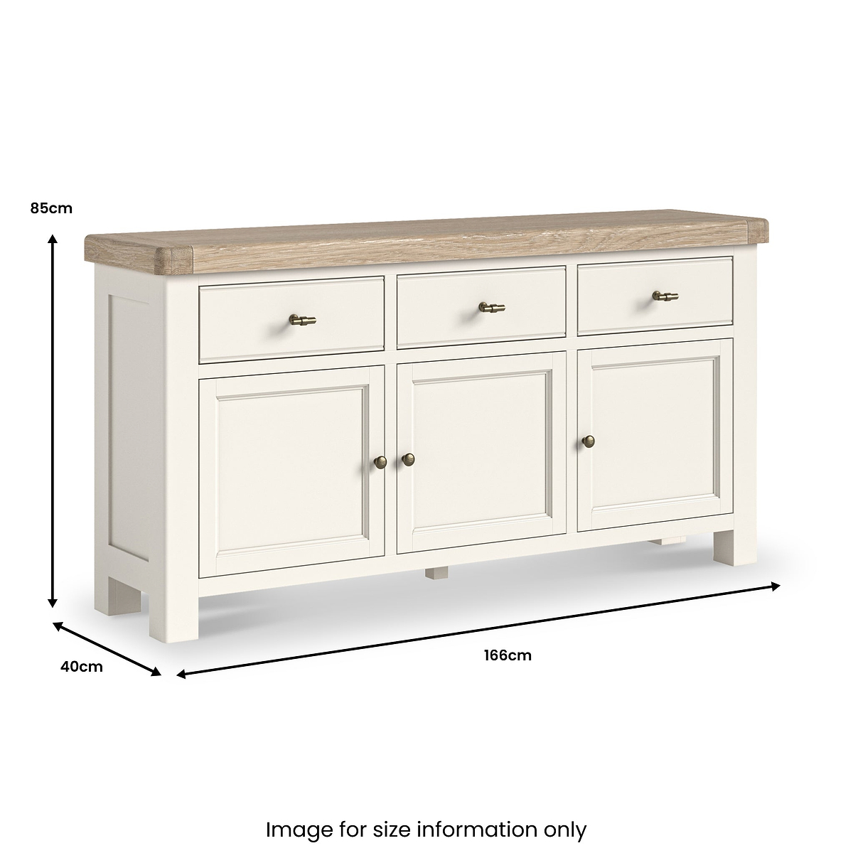 Belmont Large Sideboard from Roseland Furniture