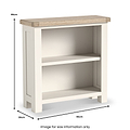 Belmont Low Bookcase from Roseland Furniture