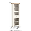 Belmont Slim Bookcase from Roseland Furniture