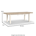 Belmont 200 245cm Extendable Dining Table from Roseland Furniture